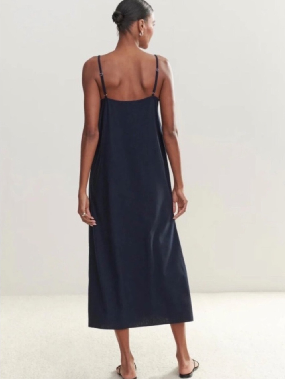 Jenni Kayne Navy Riviera Maxi Slip Dress - Picture 8 of 8